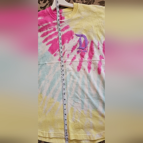 Authentic Vintage Walt Disney World Logo Tie-dye Spirit Jersey (XS) V-BLP - Picture 11 of 13